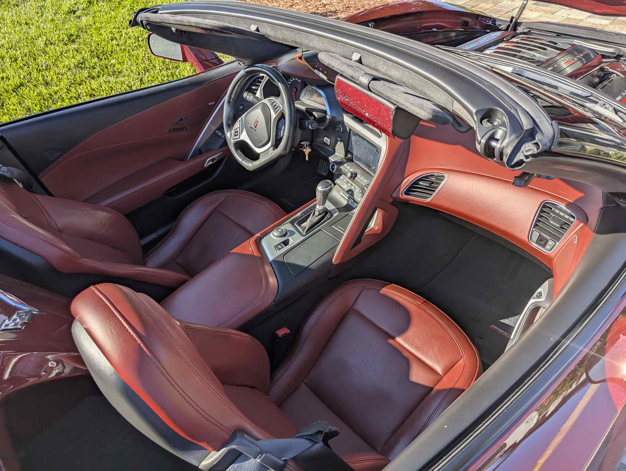 TheVetteNet.com - 2017 Corvette Convertible Long Beach Red
